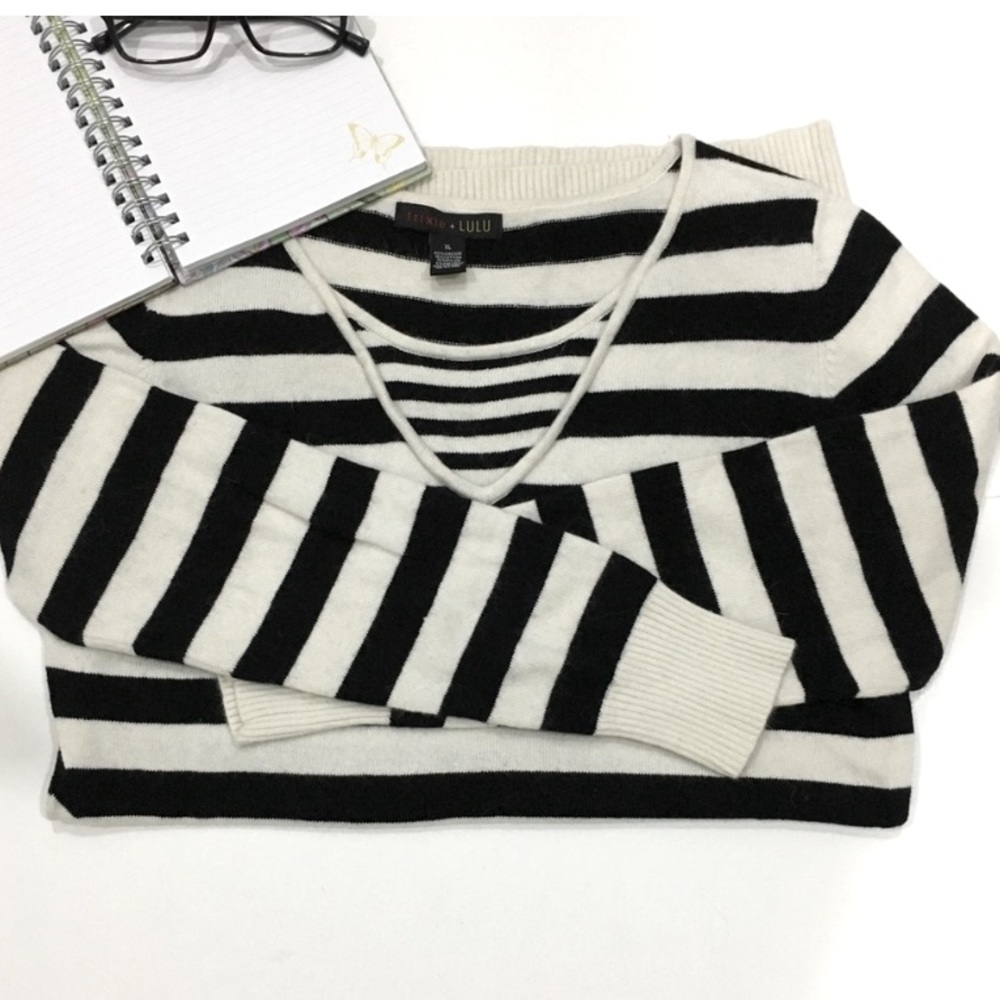 trixie&LULU | Striped Tunic Sweater